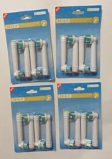 POWER TOOTHBRUSH 16 Replacement HEADS (EB18-P) NEW in PACKAGE!!!