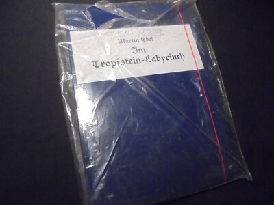 Sealed IM TROPFSTEIN LABYRINTH Signed Martin Ebel German Horror Fantasy RPG Game