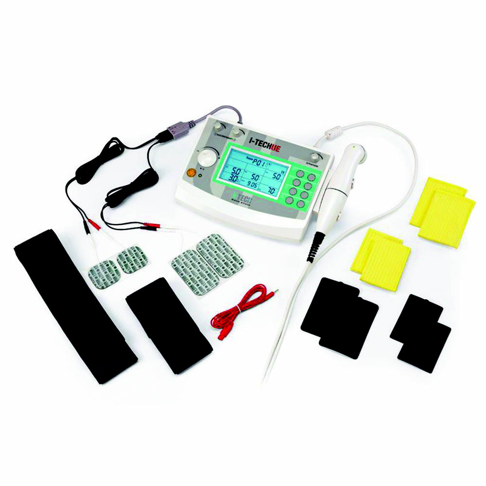 I-Tech Ultraschalltherapie Professionelle Physiotherapie EU-Multifrequenz Weiss