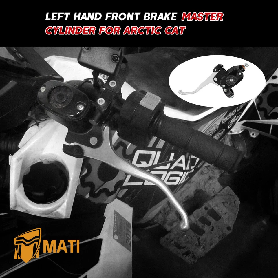 Left Brake Master Cylinder Assembly for Arctic Cat 500 4x4 Automatic 2005-2017 - Image 2 of 4