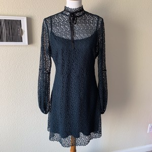 zara long lace dress