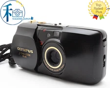 [NEAR MINT] Olympus µ mju Zoom Deluxe Black Gold Point & Shoot Film Camera JAPAN
