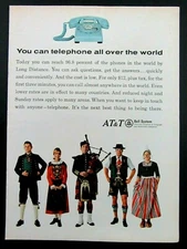 1966 AT&T BELL SYSTEM American Telephone & Telegram Magazine Ad