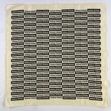 Vintage Sonia Rykiel Handkerchief Pocket Square Bandana Neckerchief