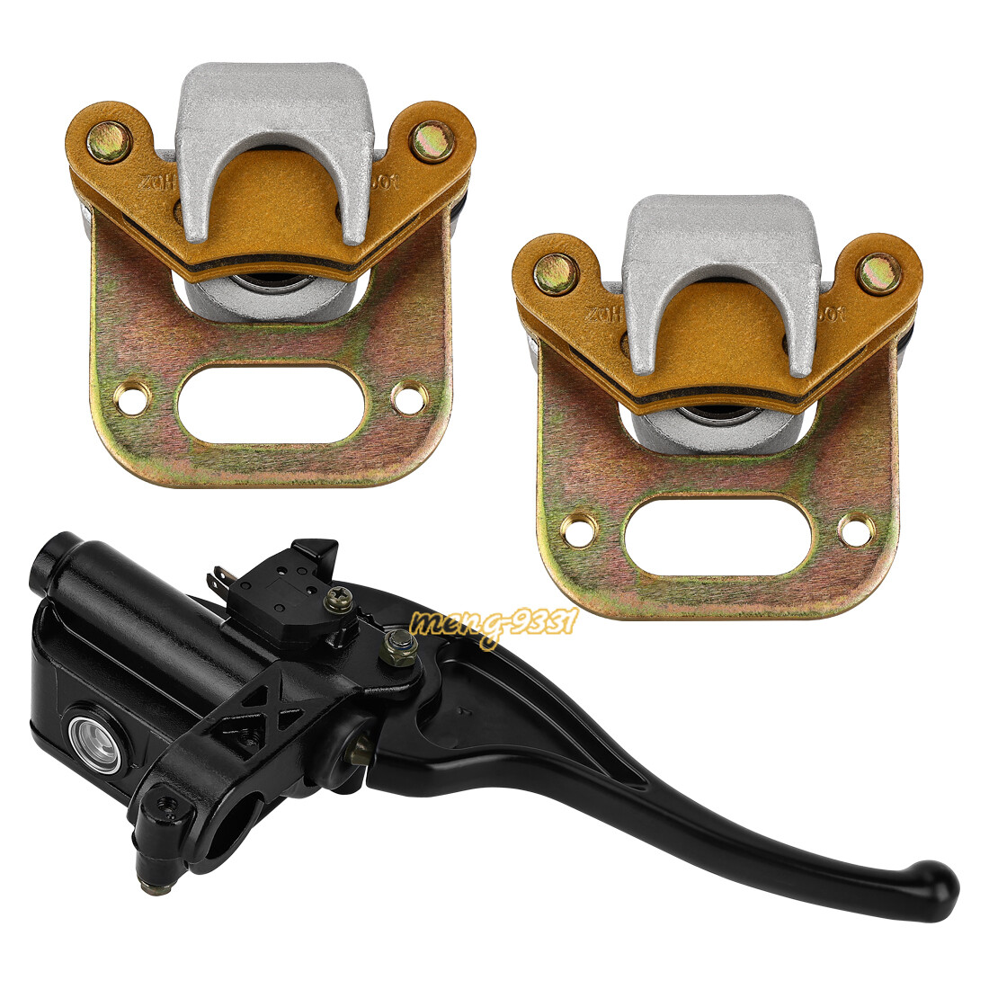 Front Brake Calipers &amp; Brake Master Cylinder For Polaris Sportsman 400 1993-1997