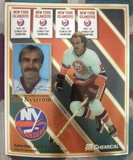 Chemical 1995 Bob Nystrom New York Islanders Oversized Trading Card