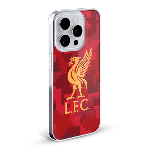 LIVERPOOL FC CAMOUFLAGE NUMÉRIQUE ÉTUI COQUE EN GEL POUR APPLE iPHONE TÉLÉPHONES - Photo 2 sur 13
