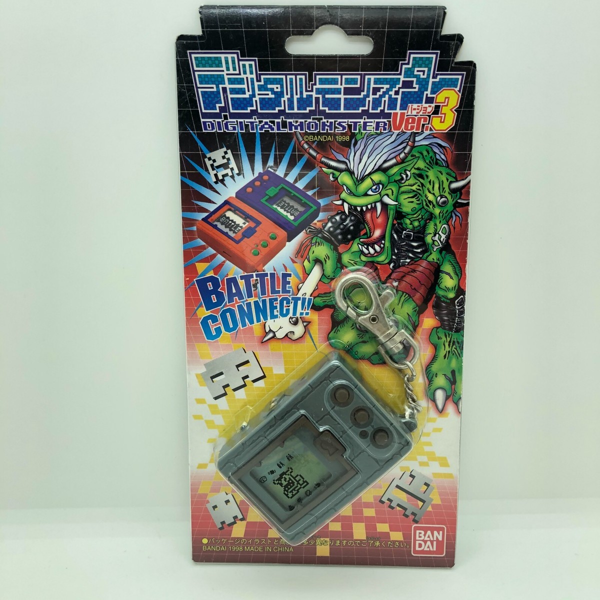 DIGITAL MONSTER BANDAI 1997 Ver.1 Ver.3 Digimon Toy Working Japan