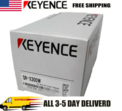 Keyence SR-X300W Barcode Reader Scanner PLC SRX300W New US Free TAX