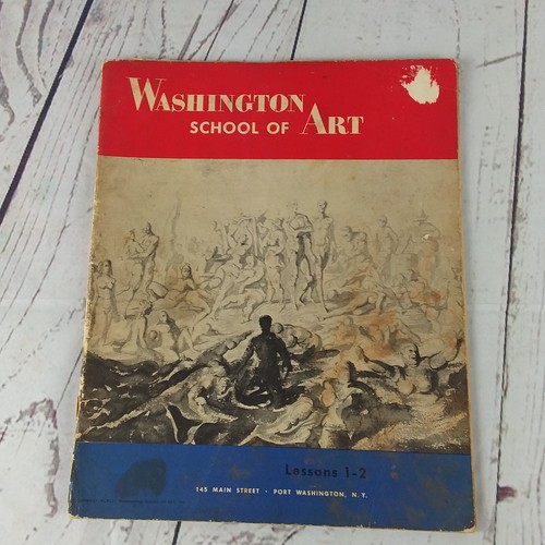 Vintage Washington School Of Art Lessons Instruction Study Books 1961 Lot Of 5 - Picture 14 of 21