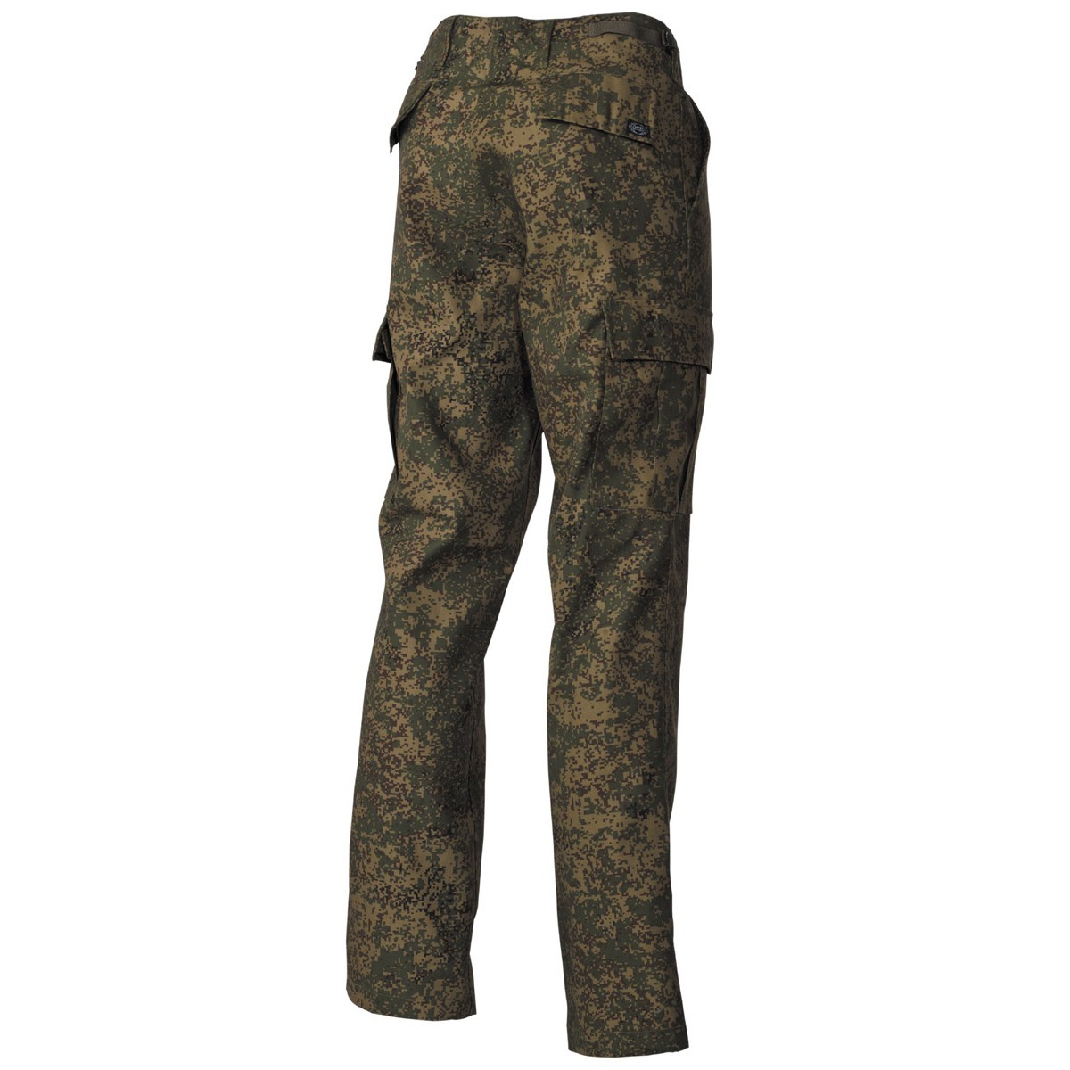 【未使用】DESEAT CAMOUFLAGE PATTERN TROUSERS Combat Ripstop Check Pattern Fabric Camouflage Digital