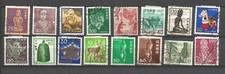 Japon 15 timbres anciens oblitérés /T8781