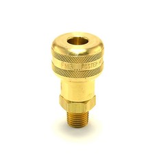 1/4 Male NPT 1/4" Quick Connect Coupler Brass Air Hose Fittings M MIL