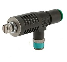 SMC Speed Flow Control ASV410F W/ Exhaust 3/8" Male Thread 3/16" Quick Push Tupe