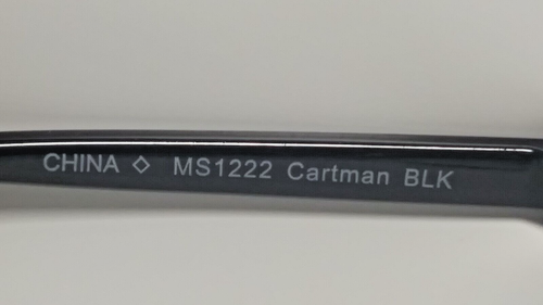 Essentials Reading Glasses with Case Cartman Black - Picture 8 of 8