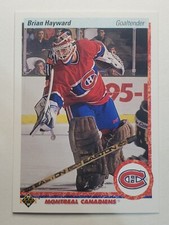 1990-91 Upper Deck #171 Brian Hayward ~ Montreal Canadiens