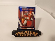 2023 Donruss Optic #RP-RR Rashee Rice Rookie Phenom Blue Hyper Relic -