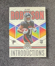 2023 Panini Mosiac Football INTRODUCTIONS RC Bijan Robinson No. I-6 - Falcons