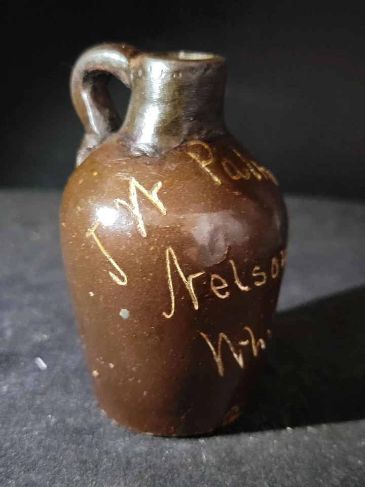 СТАРЫЙ JW PALMER NELSON CO KY МИНИ СКРЕТЧ ВИСКИ КУВШИН PRE-PRO ИЗЯЩНЫЙ @3 - Изображение 2 из 4