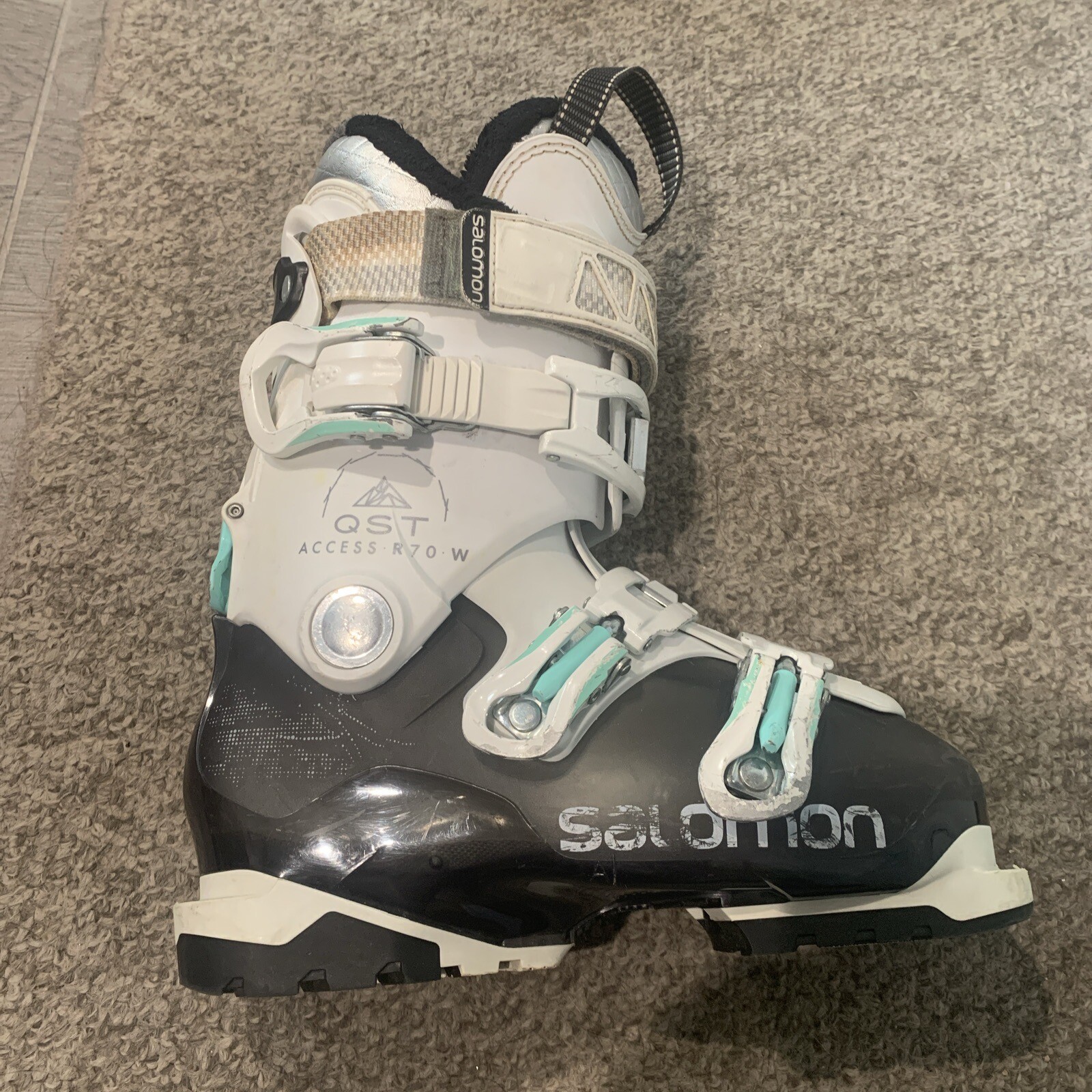 Scarponi da sci donna Salomon QST Access R70 con modalità camminata