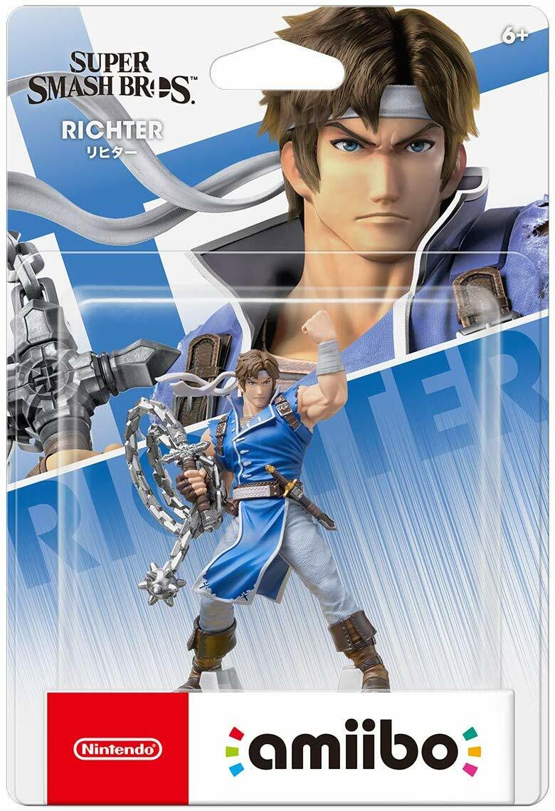 NEW Nintendo amiibo Super Smash Bros. RICHTER & Dark SAMUS SET