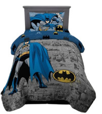 Batman "Vintage Comics" Kids Reversible Bed Set-W30570839314, W21651841064