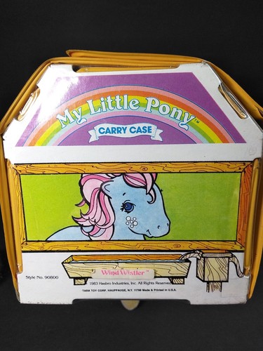 1983 My Little Pony Carrying Case w/6 Ponies All Vintage lot - Picture 3 of 24