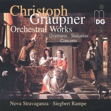 Christoph Graupner Orchestral Works MDG CD