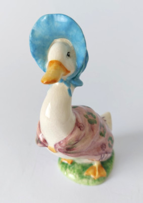 Beswick ~ Beatrix Potter '' JEMIMA PUDDLEDUCK '' BP 2a Gold Oval
