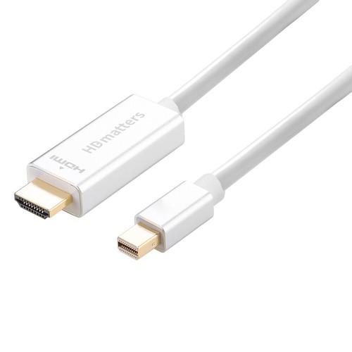 Mini DisplayPort to HDMI 4K Cable 1.8m Thunderbolt Mini DP to HDMI Adapter Macs - Picture 8 of 8