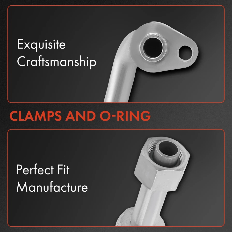 Línea de succión para Volvo 850 1995-1997 S70 98-00 C70 V70 compresor a evaporador Foto 3 de 4