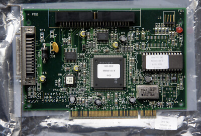  VINTAGE ADAPTEC AHA 2940 SCSI 50 PIN PCI CONTROLLER CARD IBM FRU 6H5250