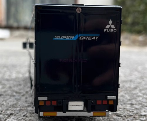 for Mitsubishi for FUSO for Super Great Black 1:43 Truck Pre-built Model - Picture 4 of 9