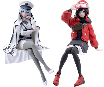 RWBY Ice Queendom Weiss Schnee Ruby Rose Chokonose Premium Figure