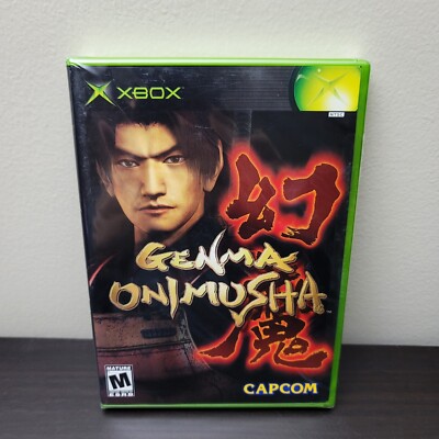 Genma Onimusha (Microsoft Xbox 2002) Brand New Factory Sealed Black Label Y-FOLD