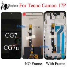For Tecno Camon 17P CG7 CG7n LCD Display Touch Screen Assembly