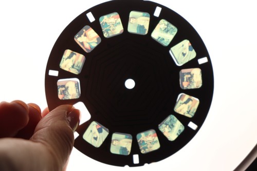Lotto nudi vintage View-Master Reel's Pin-Up modelli topless #12 - Foto 3 di 4