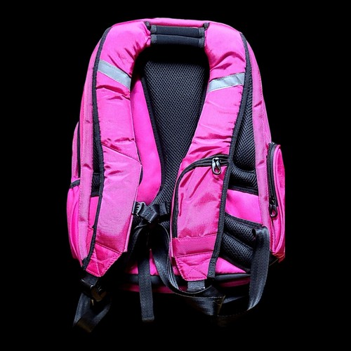 Sol 2 In 1 Backpack New With Tags Pink/Black - Picture 3 of 4