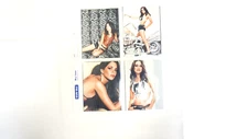 Mila Kunis vintage collection of four 4x5 inch glamour photos