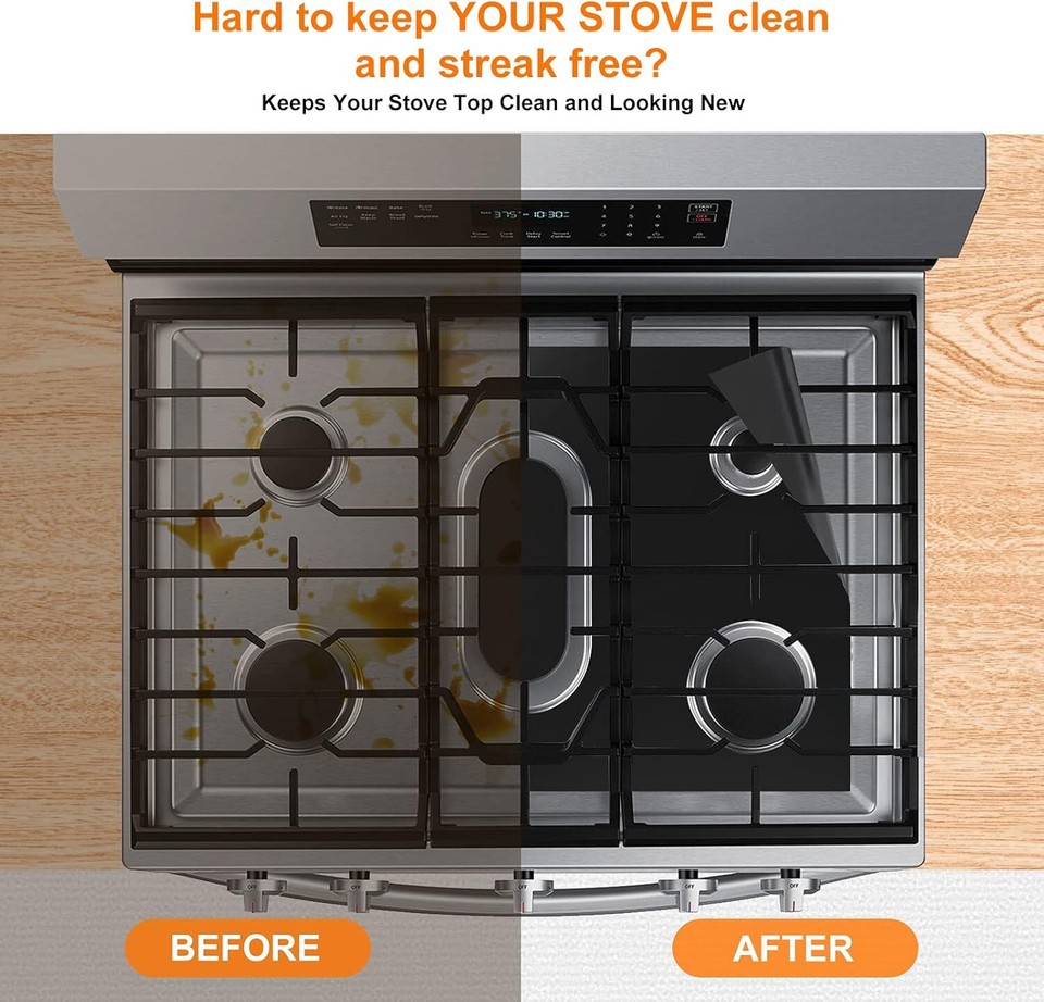 Stove Cover, Stove Top Protectors Samsung Gas Range Reusable Gas Stove