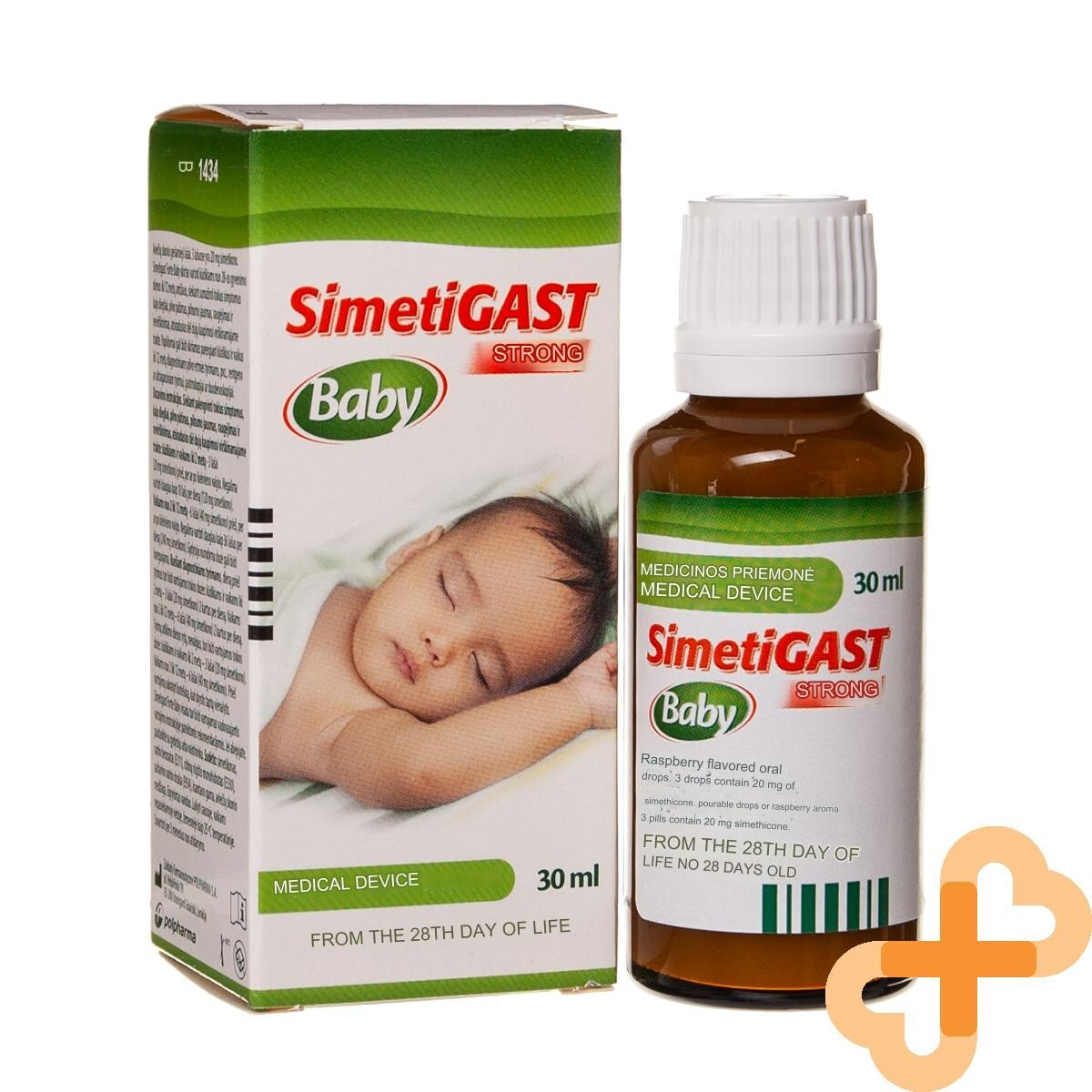 Simetigast Forte Baby 10 Tropfen 30ml Anti Völlegefühl Belching Simethicone