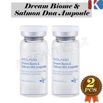 ECLADO Dream Biome Salmon DNA Ampulle 10ml 2EA Hyaluronsäuren Ampulle K-Beauty