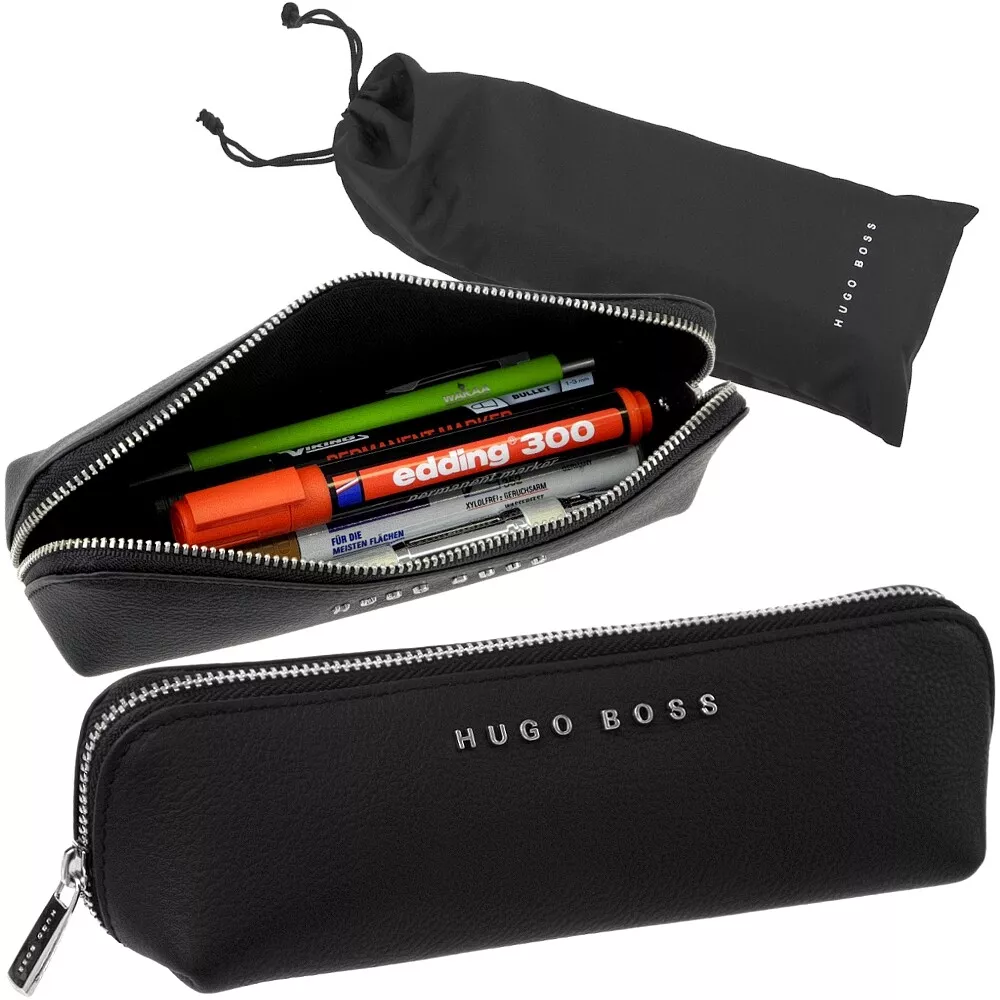 The Antiq Leather Pencil Pouch, Zippered Pen Case for School, Work &  Office, Pencil Case, Stationary Bag 