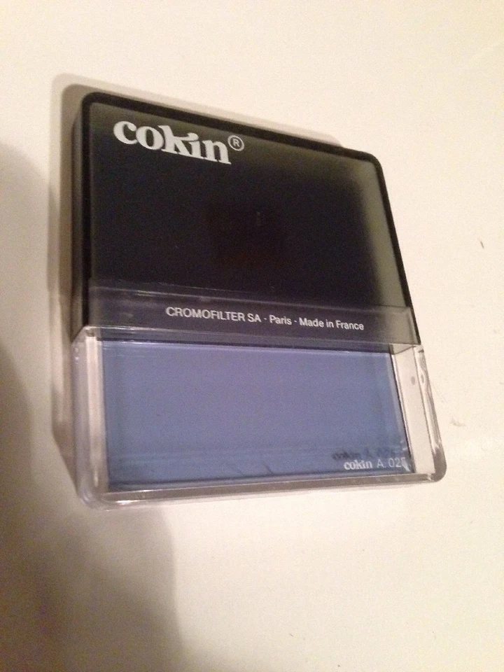 COKIN FILTER A-Series A025 Coef. + 2/3 BLUE (82 C) A(025) A 025 CHROMOFILTER SA - Image 2 of 4