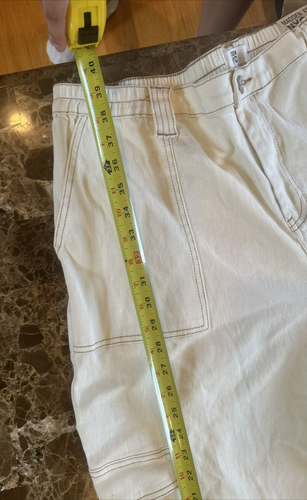 Madden NYC High Rise Cute Jeans Women's Size 3XL Cargo Baggy Streetwear Y2K Stl - 第 6/12 張圖片