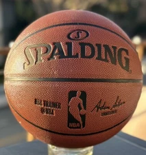 Official Weighted Spalding Basketball NBA 3LB 29.5 Game Replica - No Box
