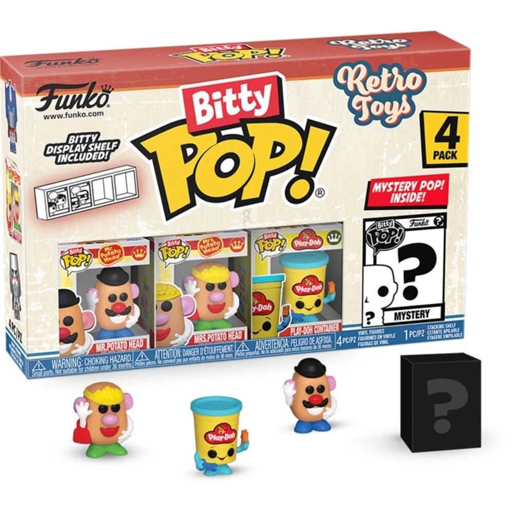 FUNKO BITTY POP! RETRO TOYS 4-PACK SERIES 1 FN75446 | eBay