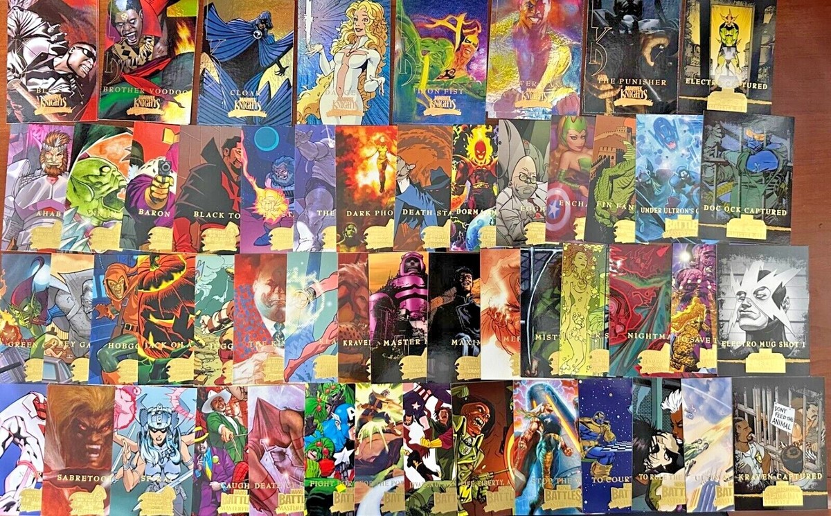 2008 Marvel Masterpieces Series 3 Singles - Knights Inserts - You Pick