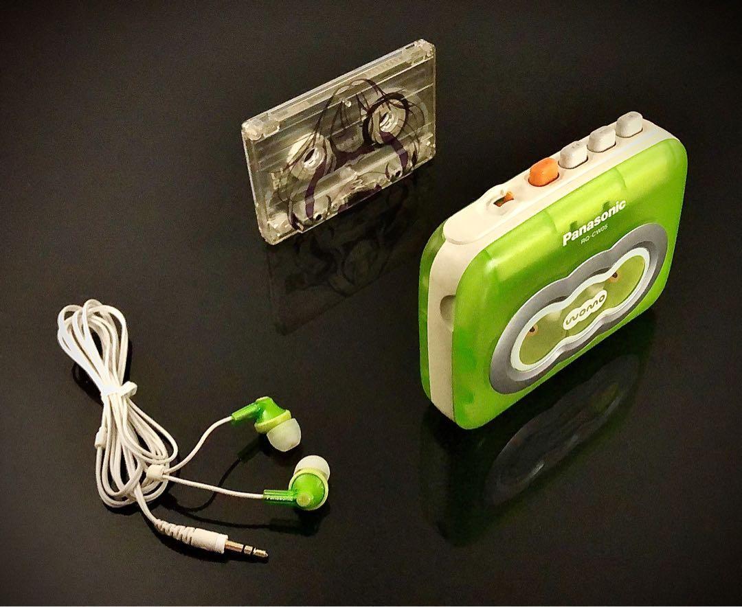 Panasonic RQ-CW05 Cassette Player – Fully Serviced, Clear