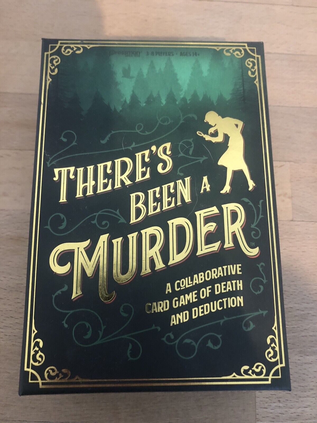 There's Been A Murder - A Collaborative Card Game of Death and Deduction  (Packaging May Vary) by Pressman, for Ages 14 and up